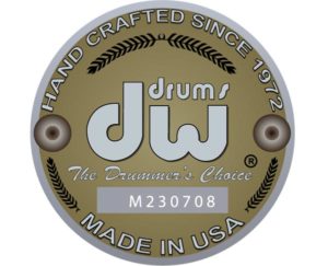 DW Collectors Drum Badge Illustration